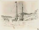 Image of The Bowdoin in winter quarters 